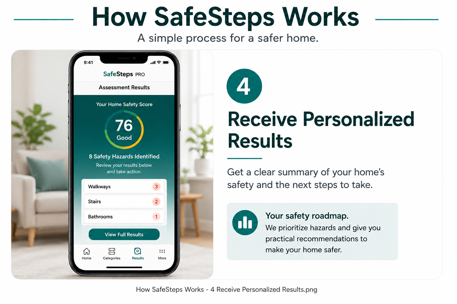 Step 4 — Get your personalized safety report