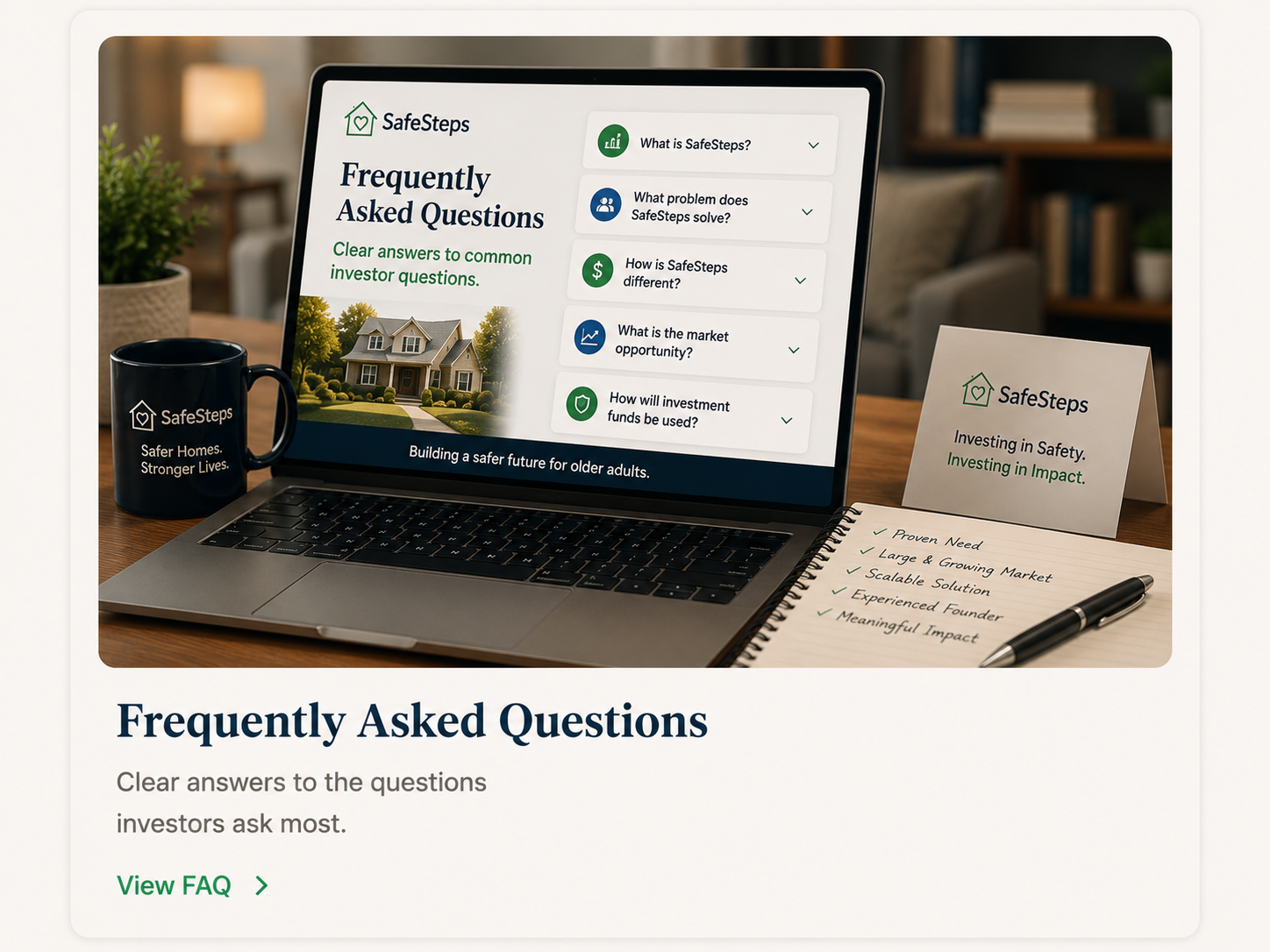 Frequently Asked Questions — SafeSteps
