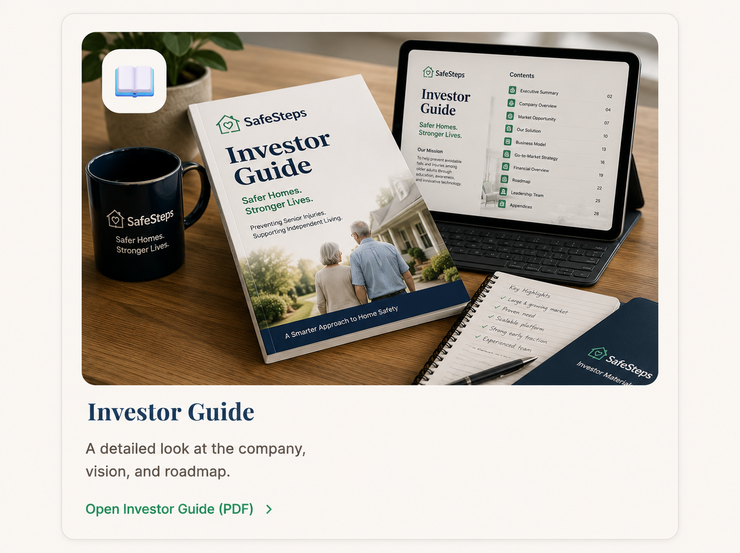 Investor Guide — SafeSteps